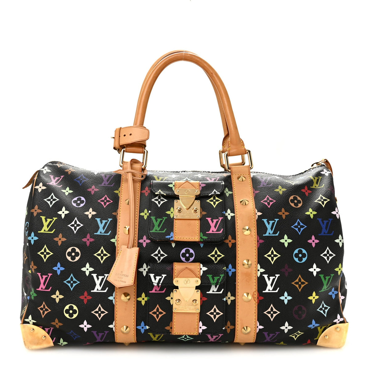 Monogram Multicolor Keepall 45 Black