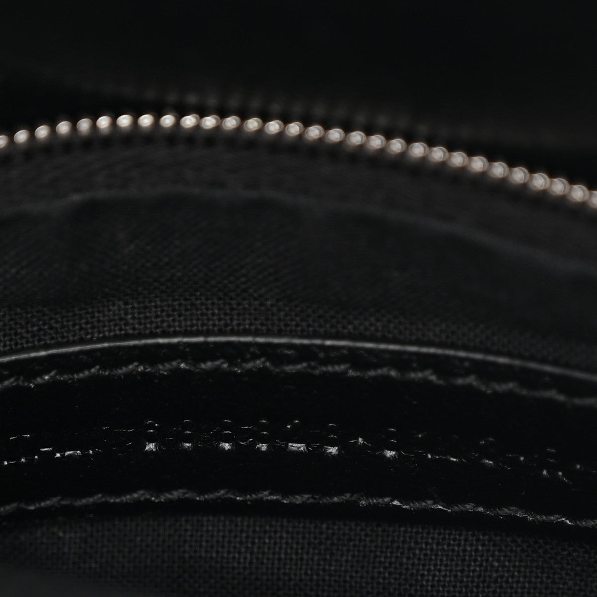 Nappa Allover License BB Monogram Embossed Small Triplet Bag Silver