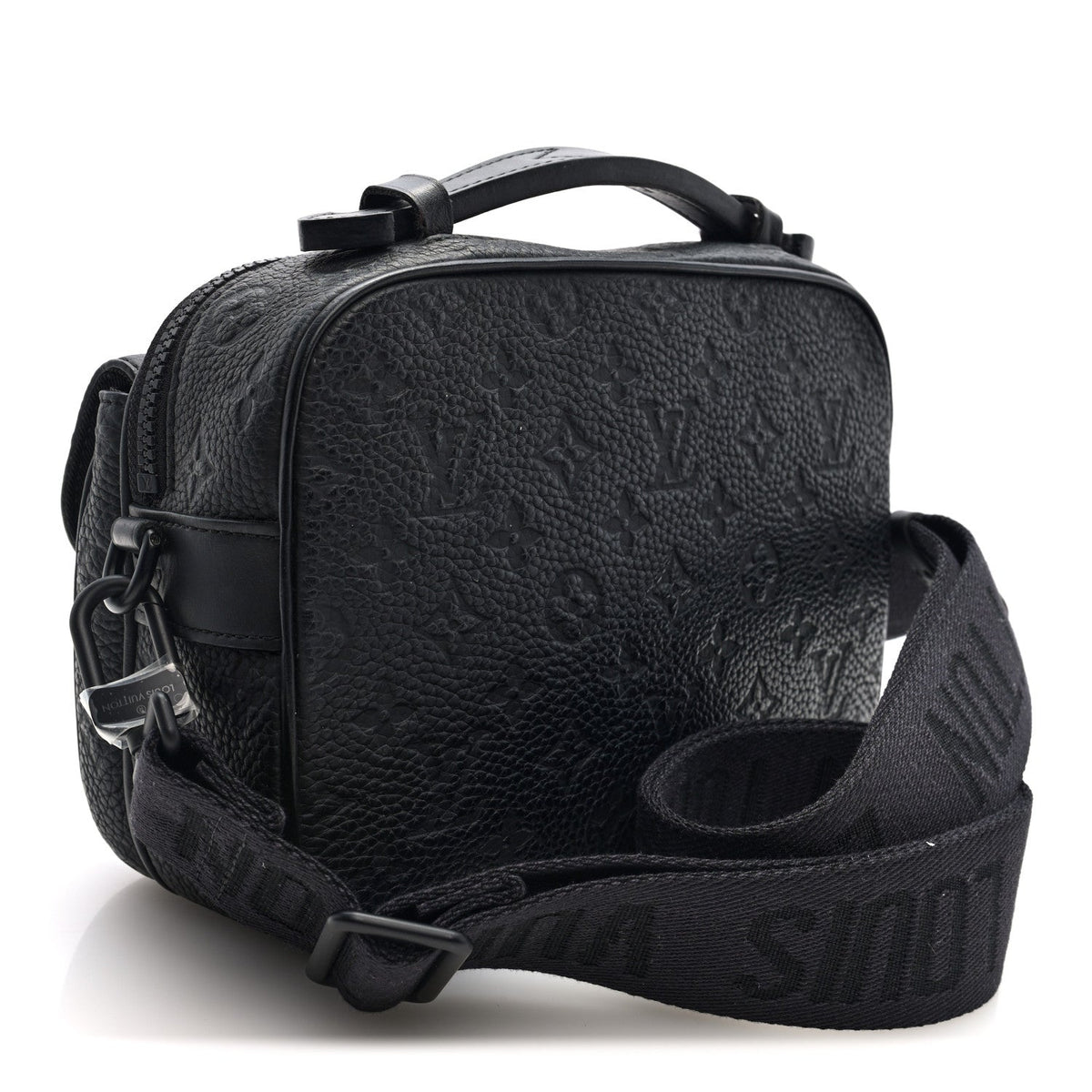 Taurillon Monogram S Lock Messenger Black