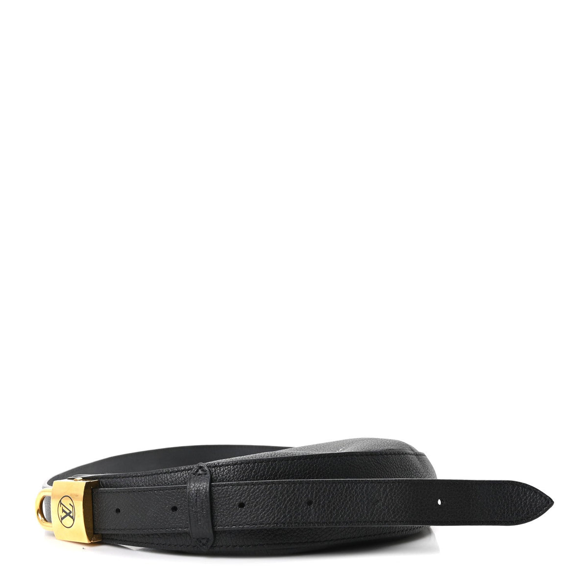 Smooth Calfskin Low Key Bumbag Black