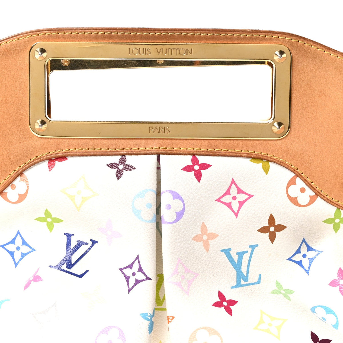 Monogram Multicolor Judy MM White