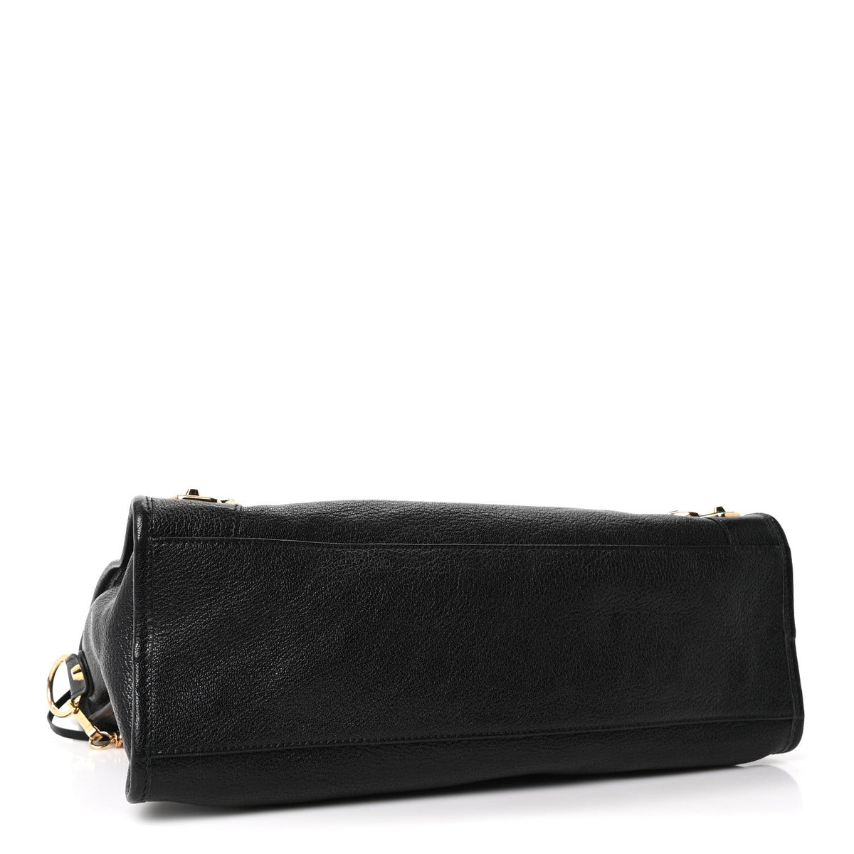 Chevre Gold Metallic Edge Hardware City Black