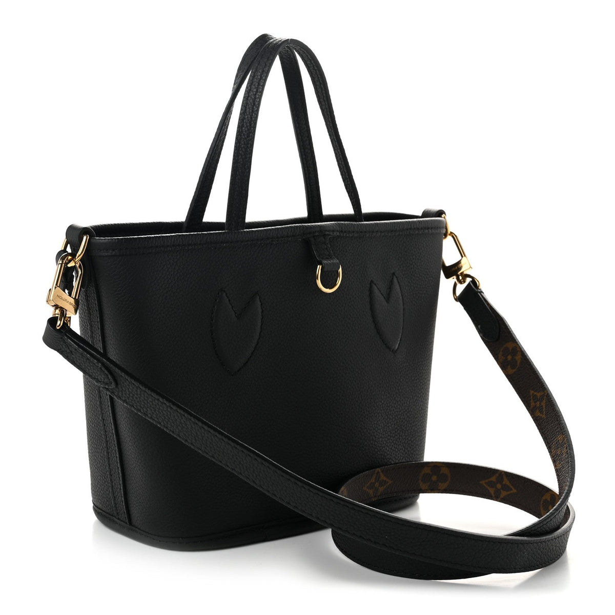 Monogram Neverfull Inside Out Bandouliere BB Black