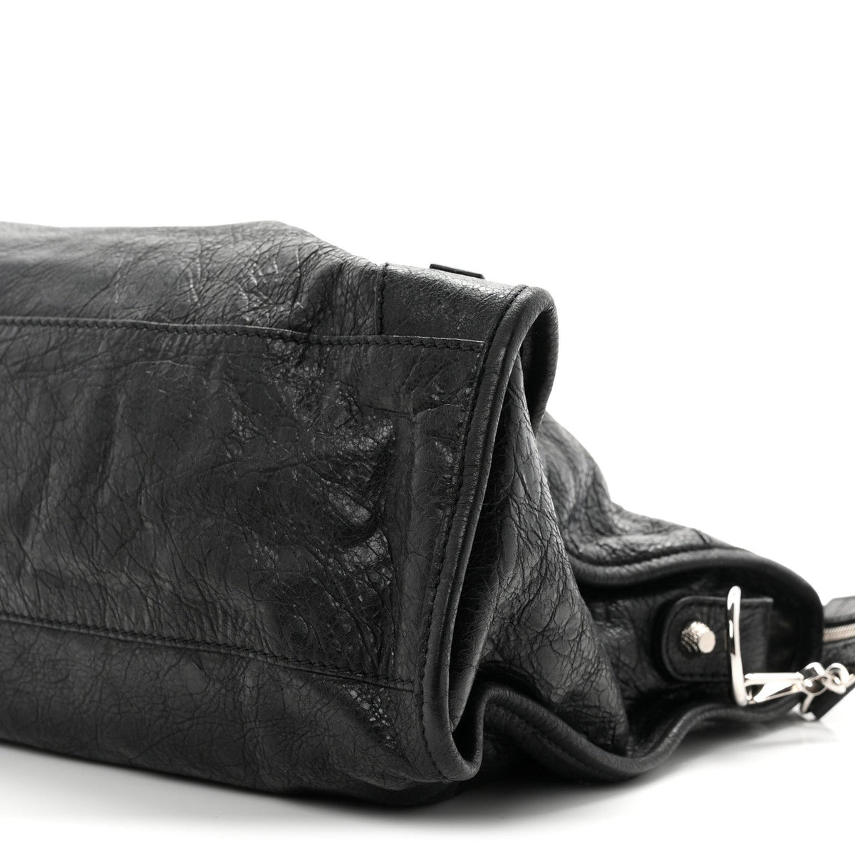 Agneau Giant 12 Silver Hardware City Black