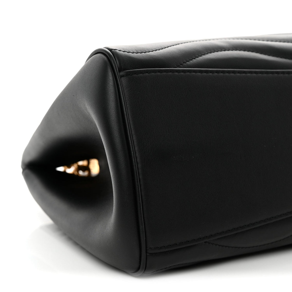 Calfskin New Wave Chain Tote Black