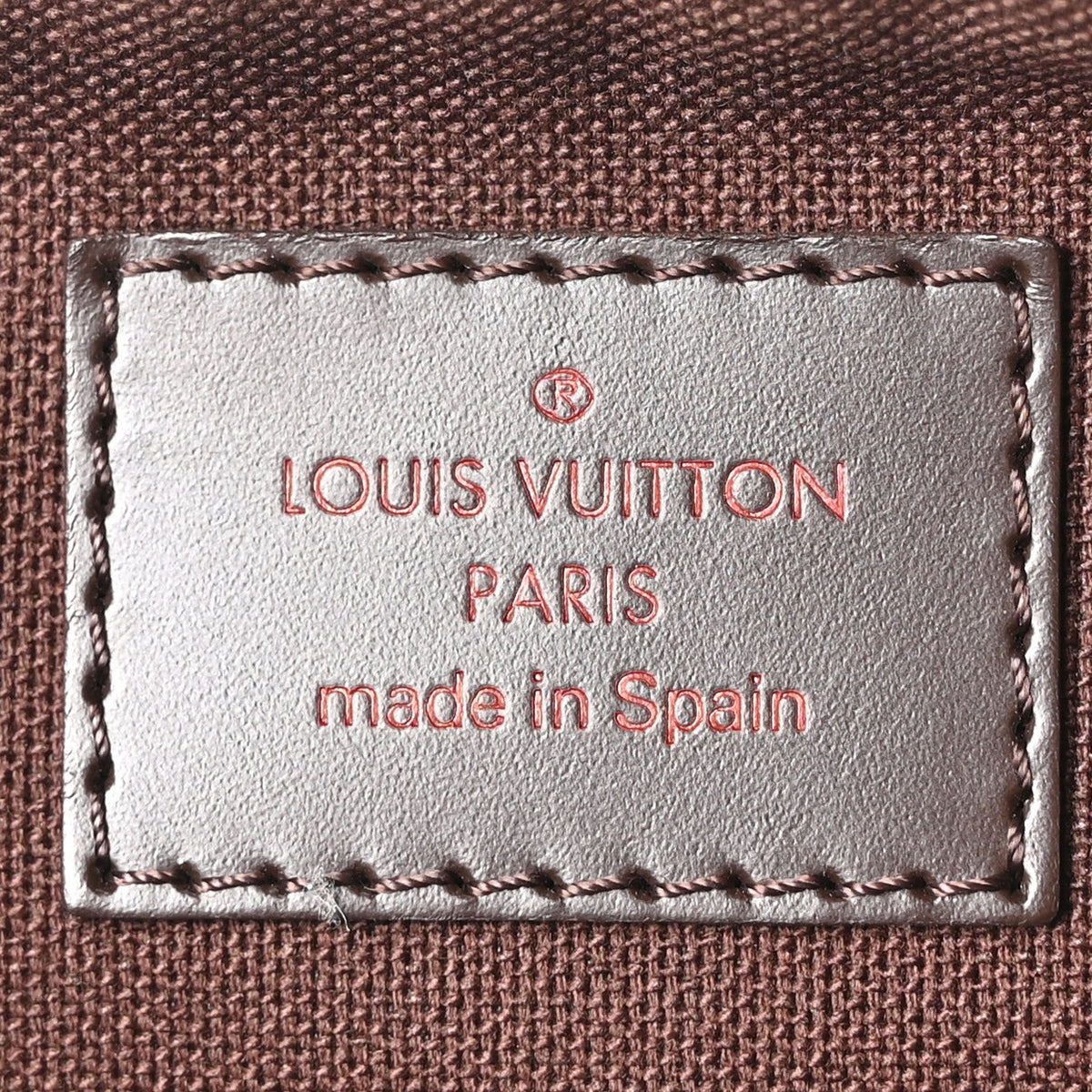 Damier Ebene Brooklyn Bum Bag