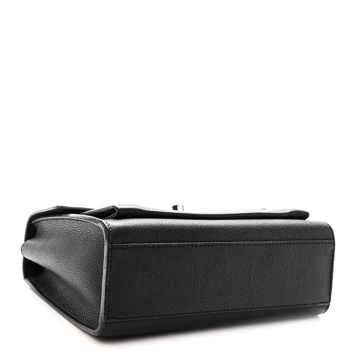 Soft Calfskin Mylockme Chain Bag BB  Black