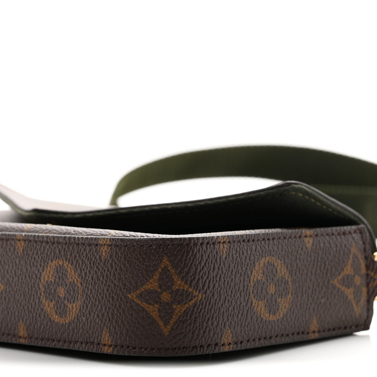 Monogram Felicie Strap & Go Kaki