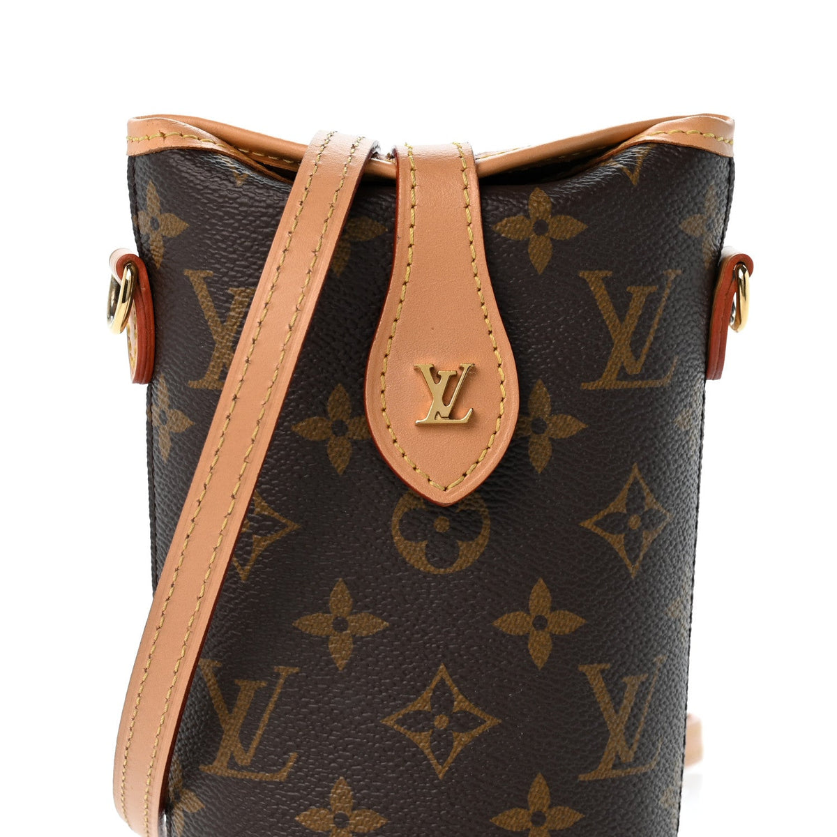 Monogram Fold Me Pouch