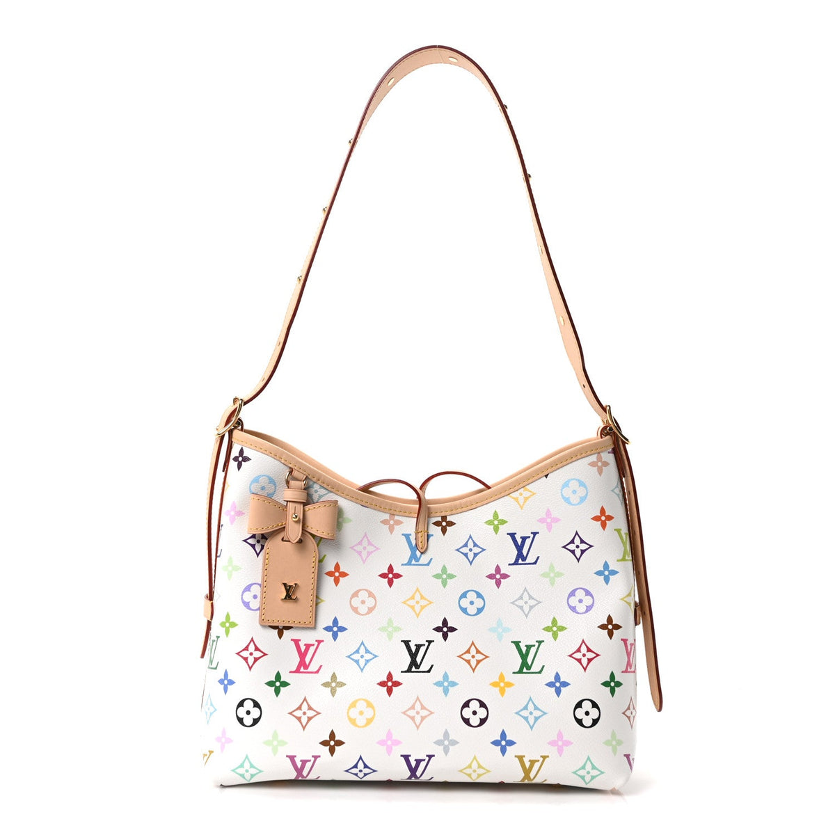 LV X TM Monogram Multicolor CarryAll PM White