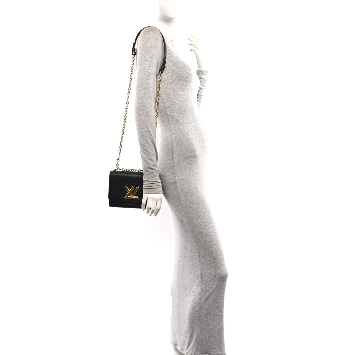 Epi Twist Shoulder Bag PM Black