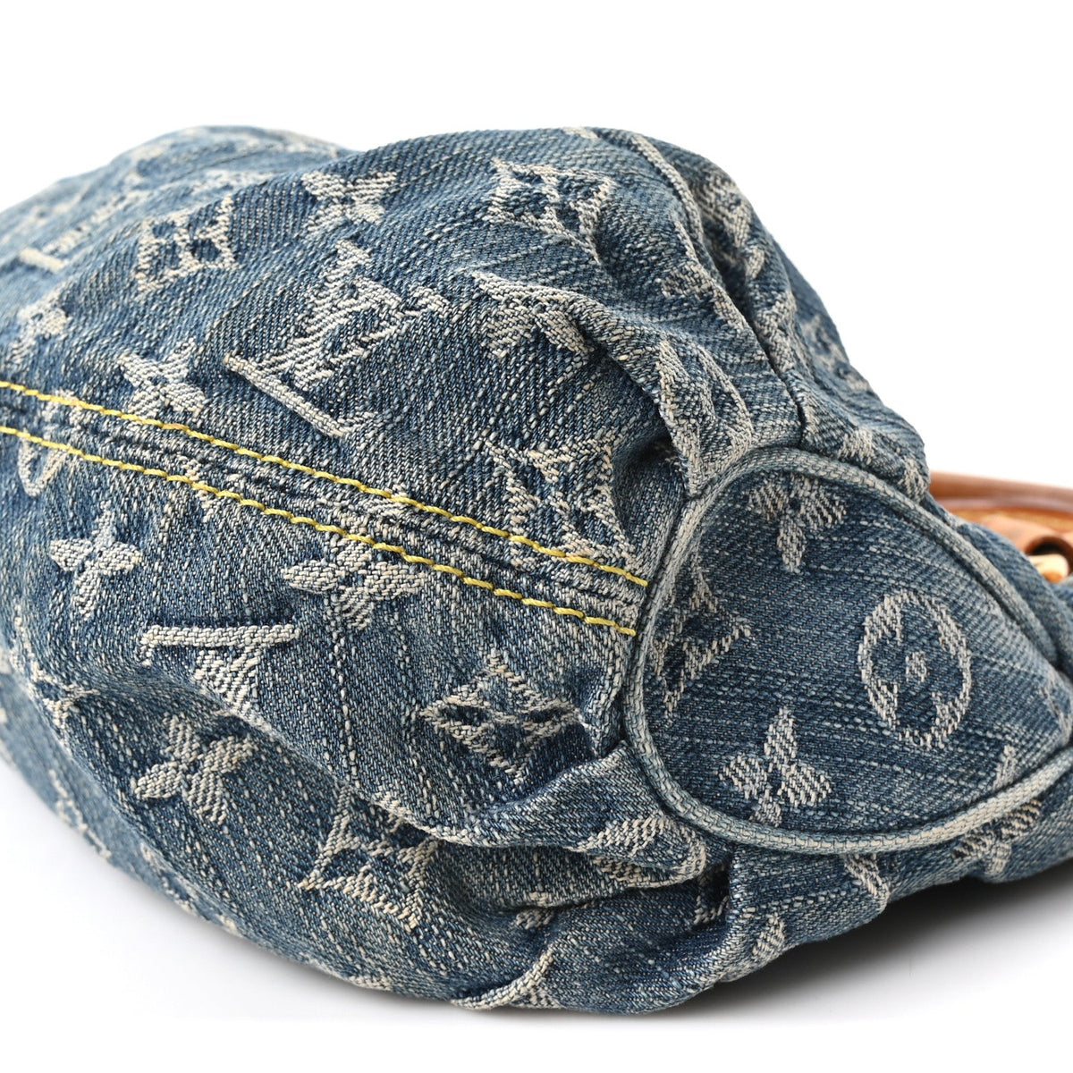 Monogram Denim Pleaty Blue