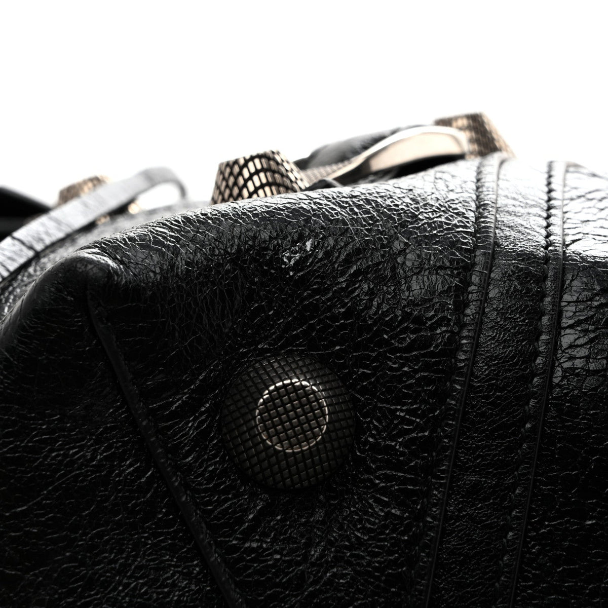 Agneau Arena Large Le Cagole Carry All Bag Black