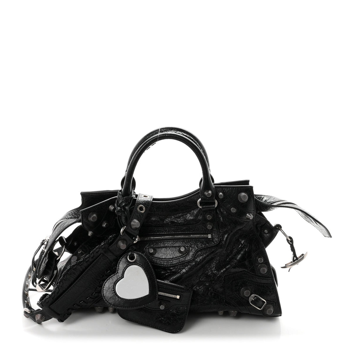 Agneau Arena Neo Cagole City Handbag Black
