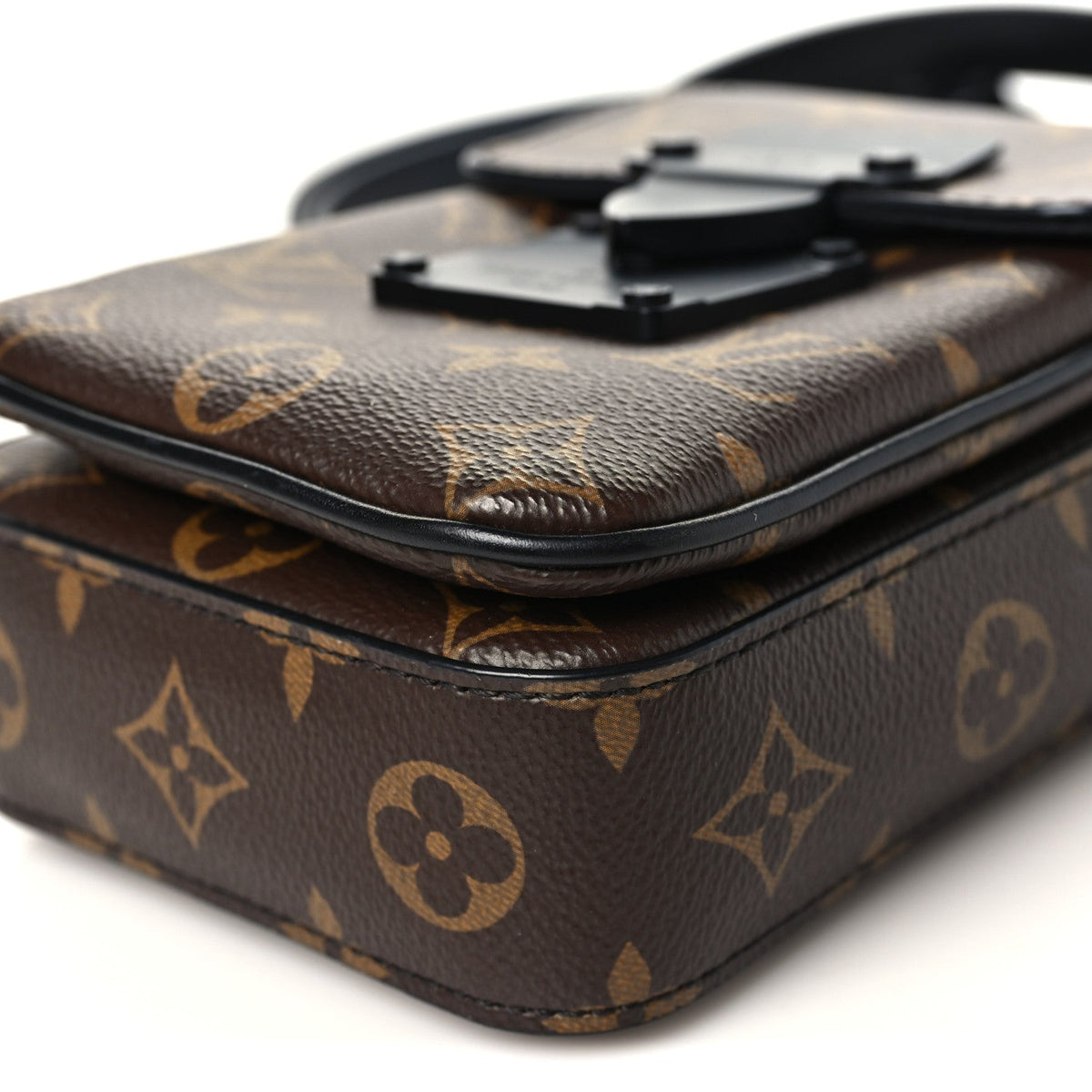 Monogram S Lock Vertical Wearable Wallet