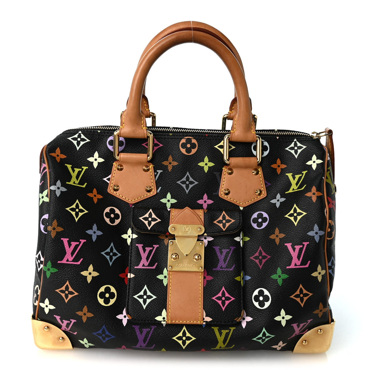 Monogram Multicolor Speedy 30 Black