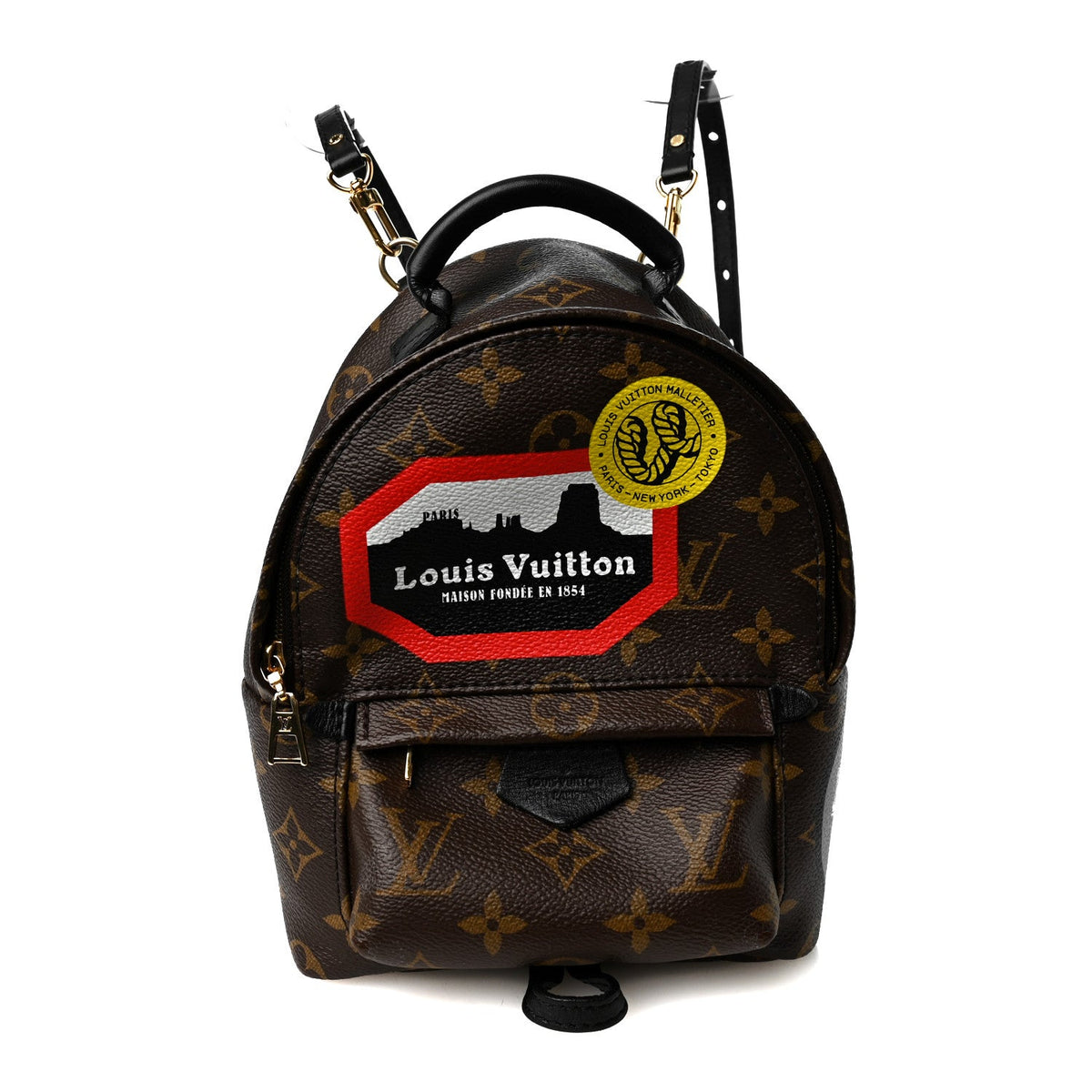 Monogram World Tour Palm Springs Backpack Mini