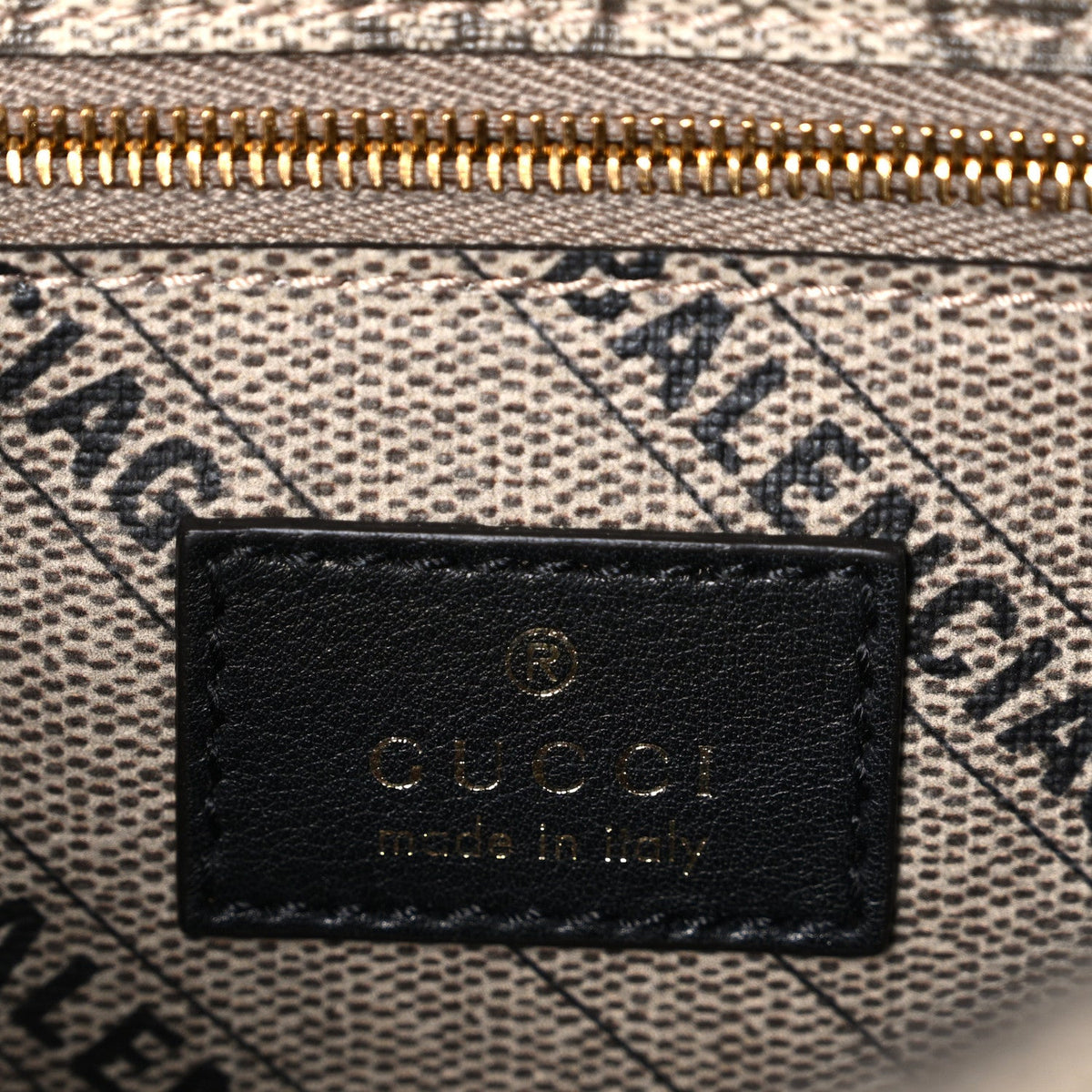 X GUCCI GG Supreme Monogram Small Hourglass Top Handle Bag Beige Ebony