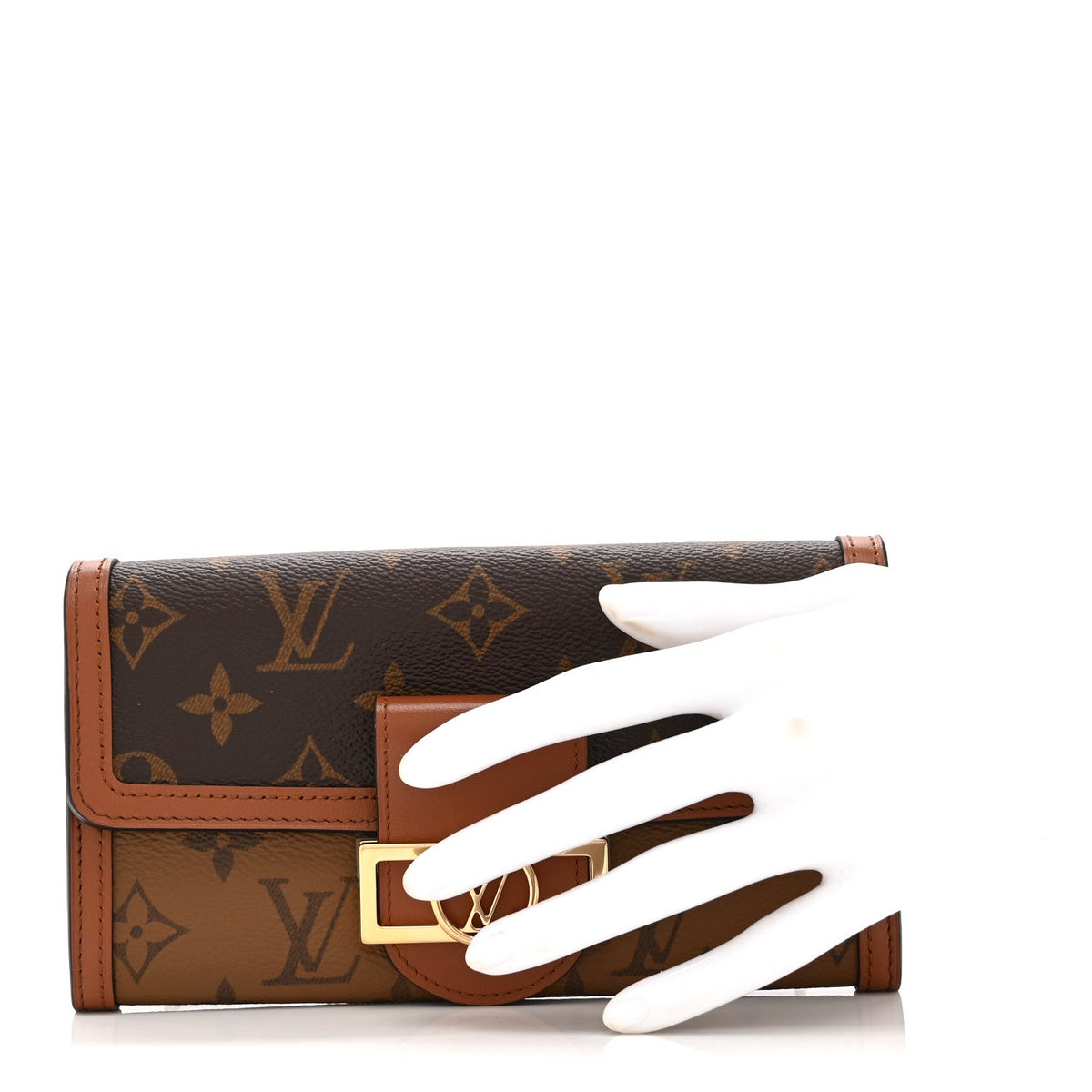 Reverse Monogram Dauphine Sarah Wallet