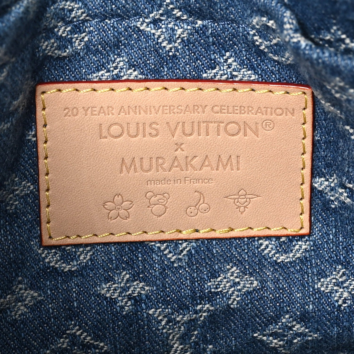 LV X TM Monogram Denim Cerises Sunset