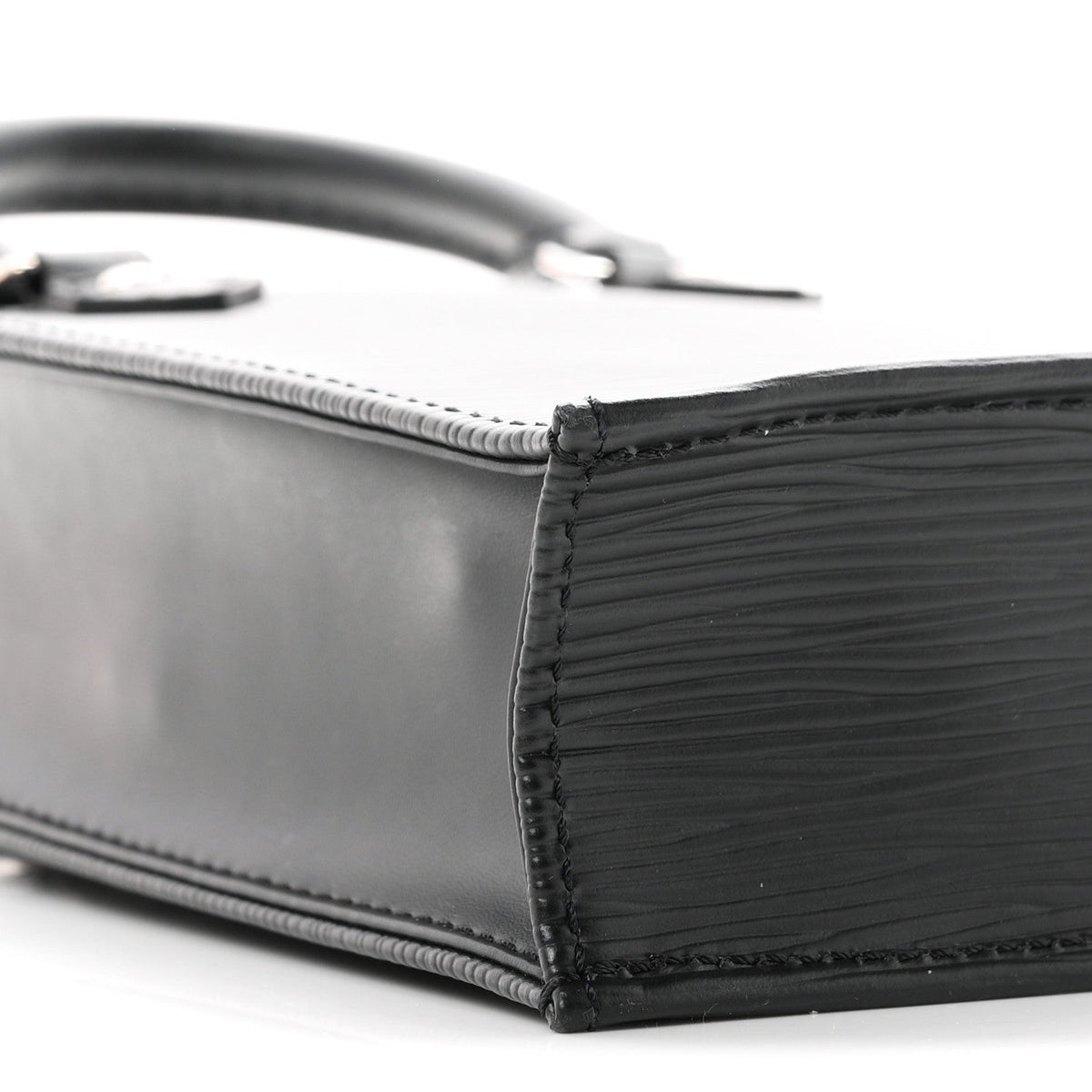 Epi Jacquard Petit Sac Plat Black