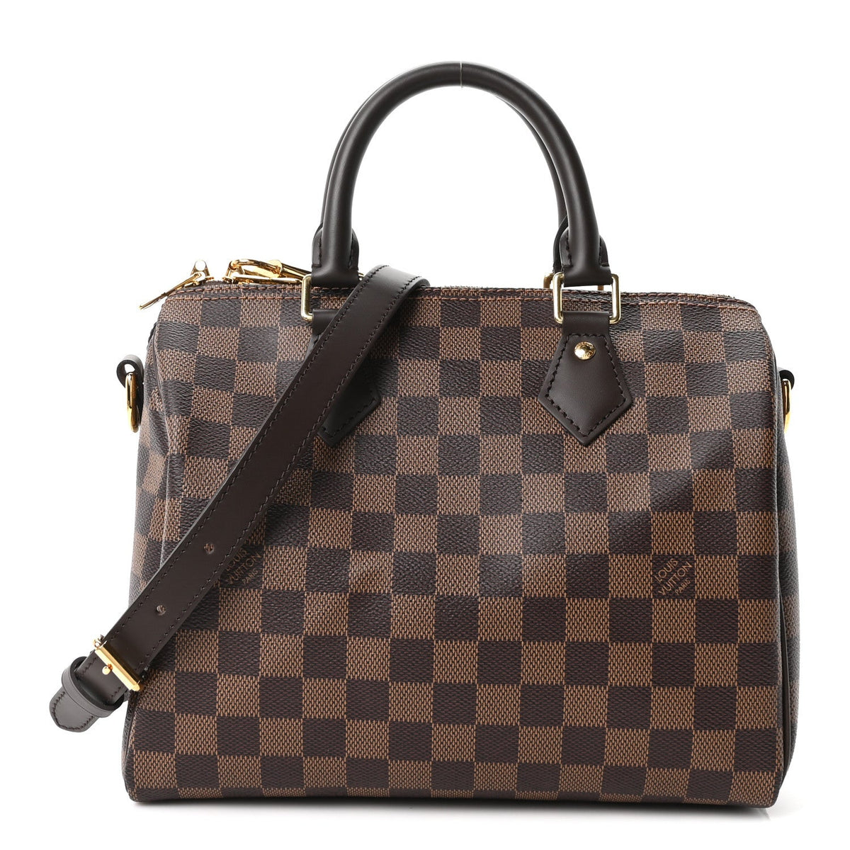 Damier Ebene Speedy Bandouliere 25