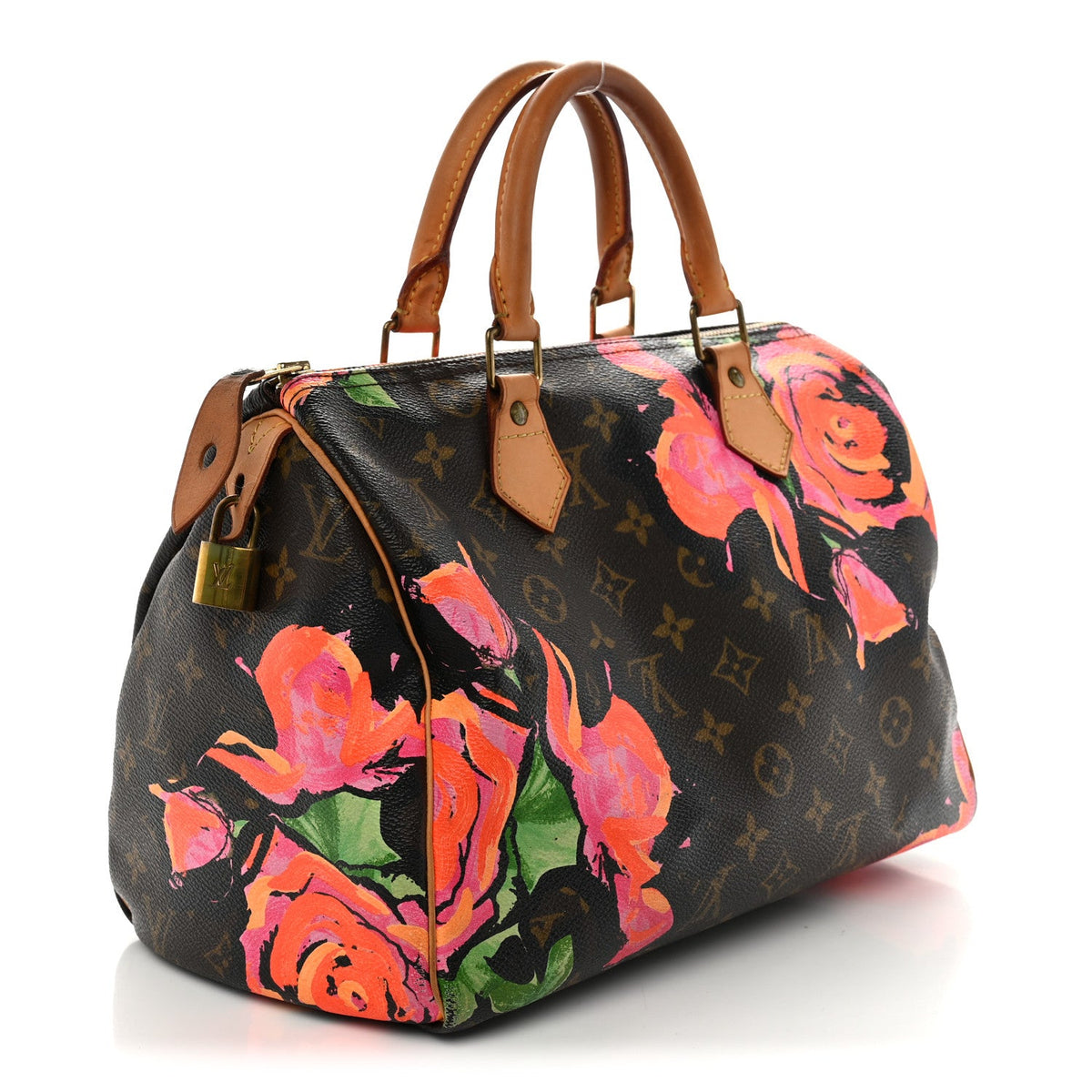Monogram Roses Speedy 30