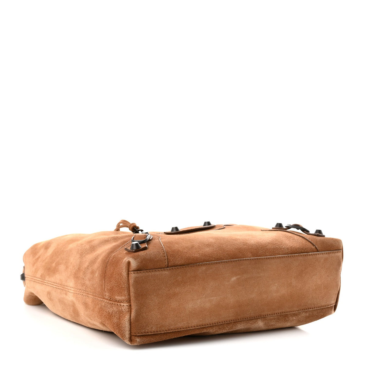 Suede Classic Hardware Small Le City Hobo Bag Camel