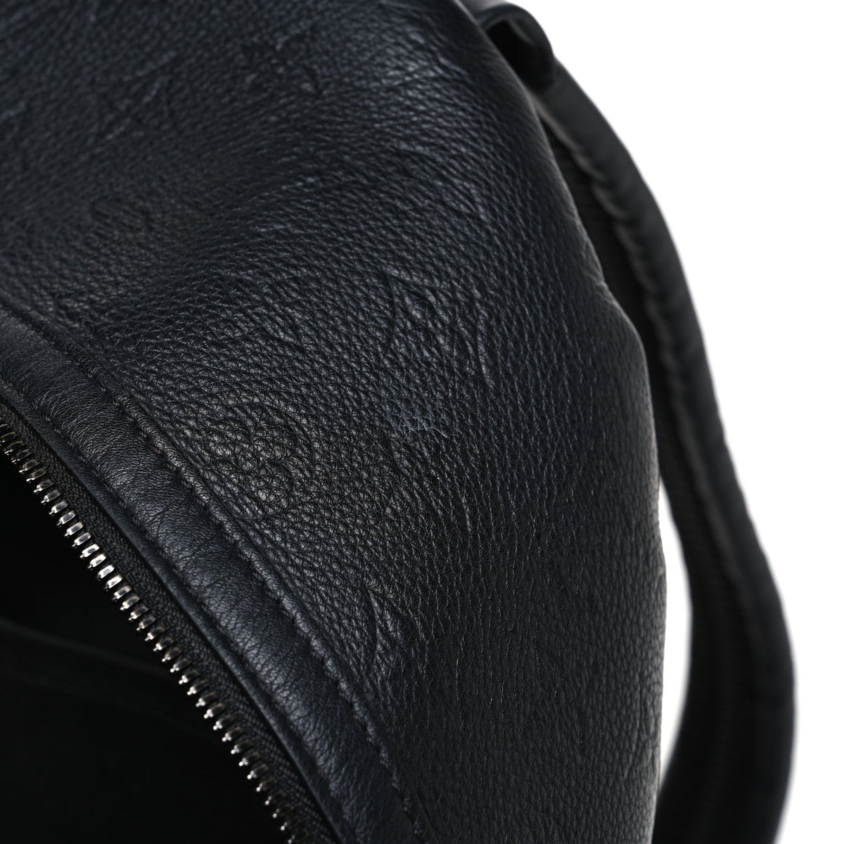Calfskin Monogram Shadow Discovery Backpack Black