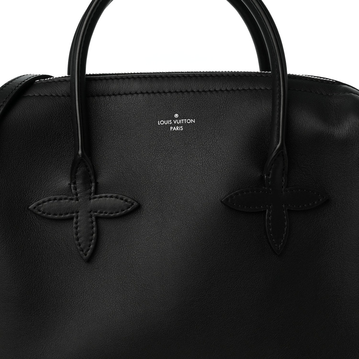 Smooth Calfskin Garance  Black