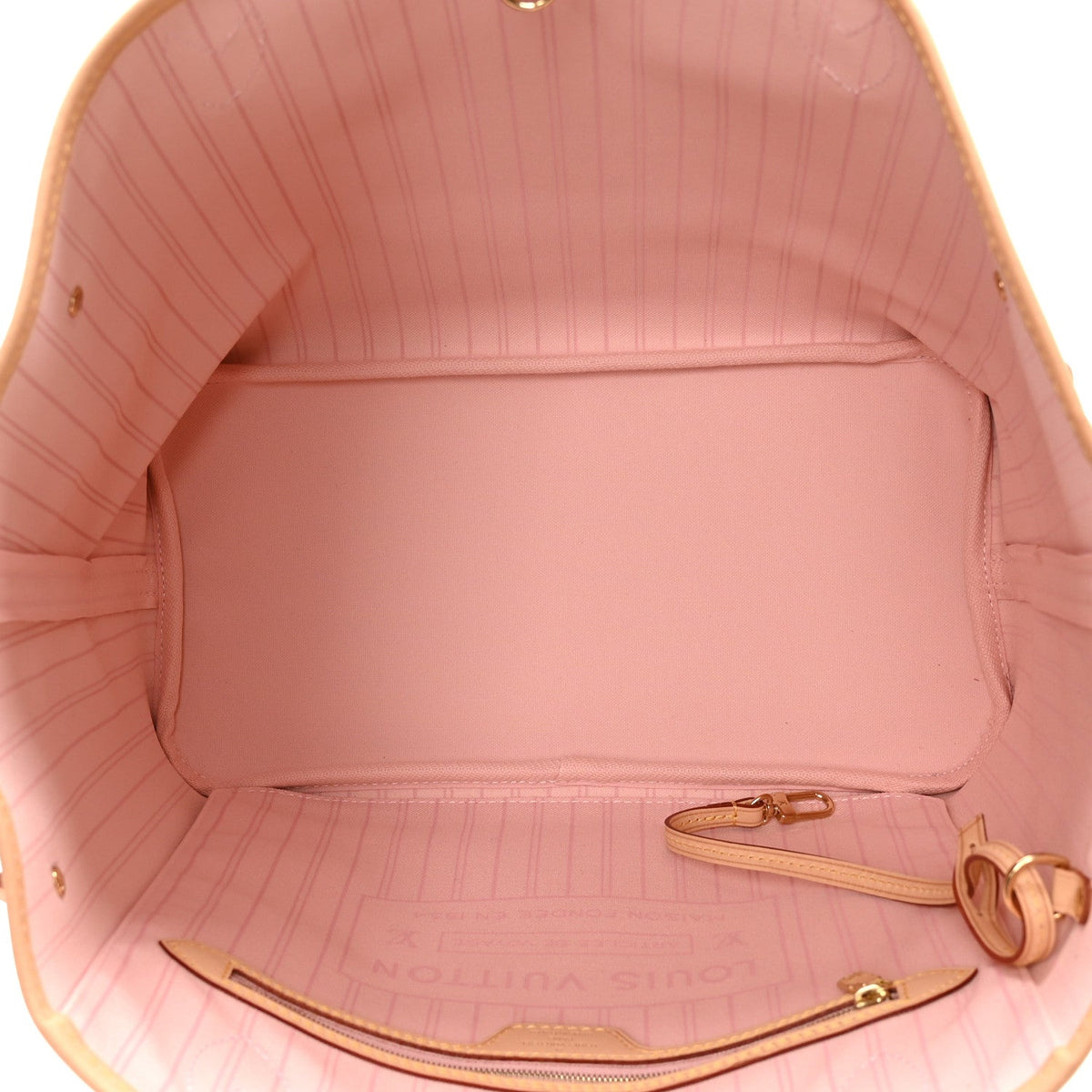 Damier Azur Neo Neverfull MM Rose Ballerine