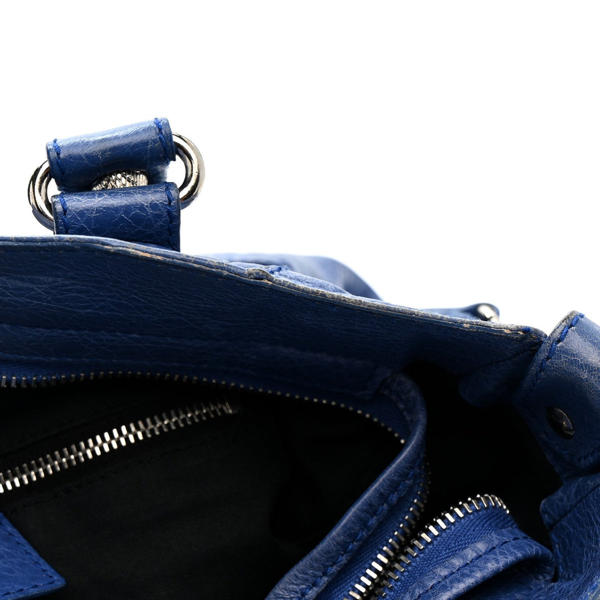 Agneau Giant 12 Silver Hardware Velo Bleu Glacier
