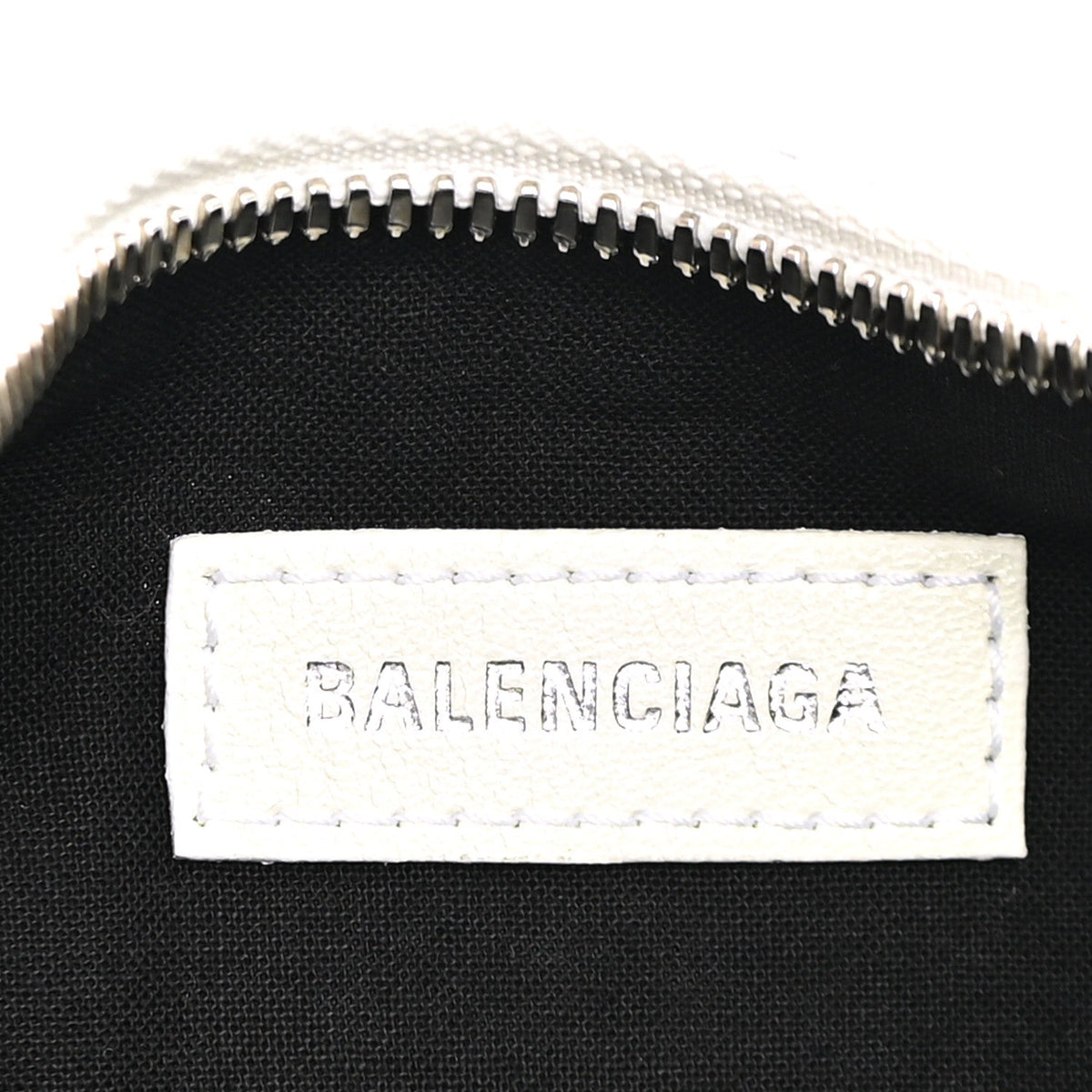Agneau Arena Le Cagole Shoulder Bag XS Optic White