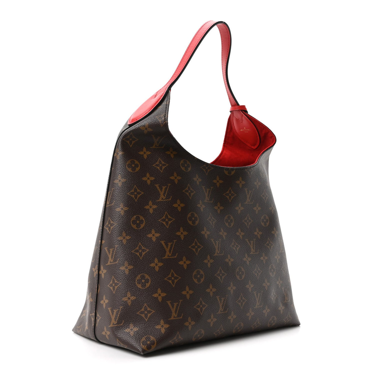 Monogram Flower Hobo Coquelicot