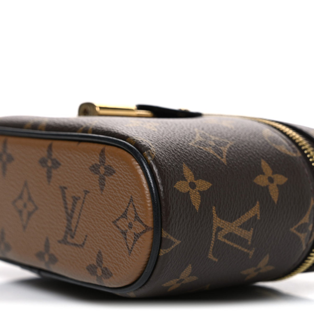 Reverse Monogram Vanity Chain Pouch