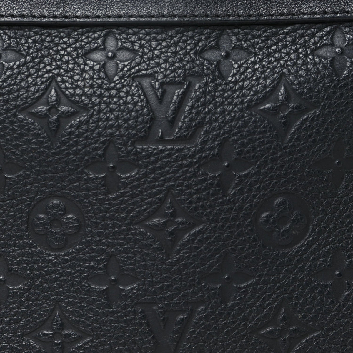 Taurillon Monogram Solar Ray Soft Trunk Black