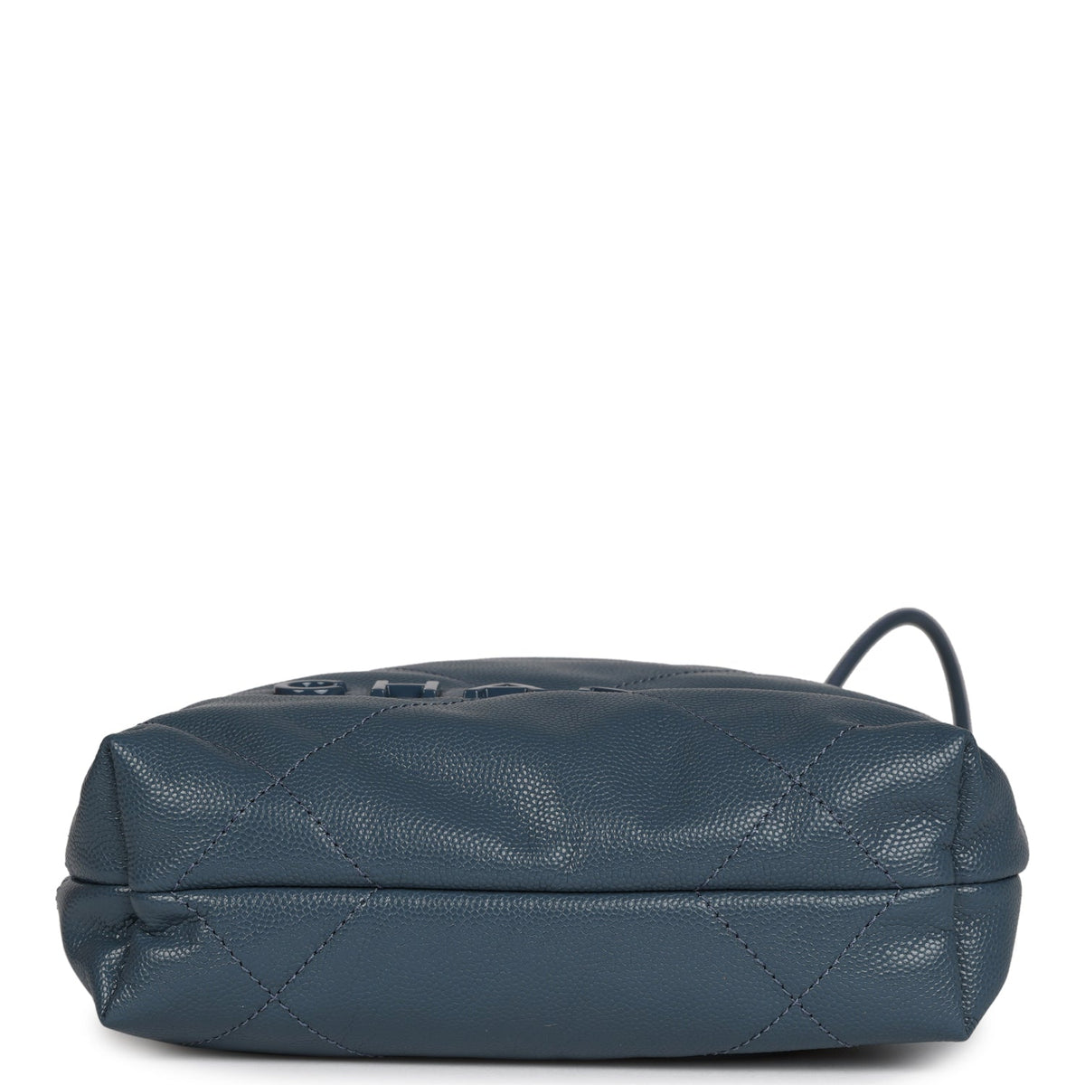 Chanel Mini 22 Bag Blue Caviar Gold Hardware