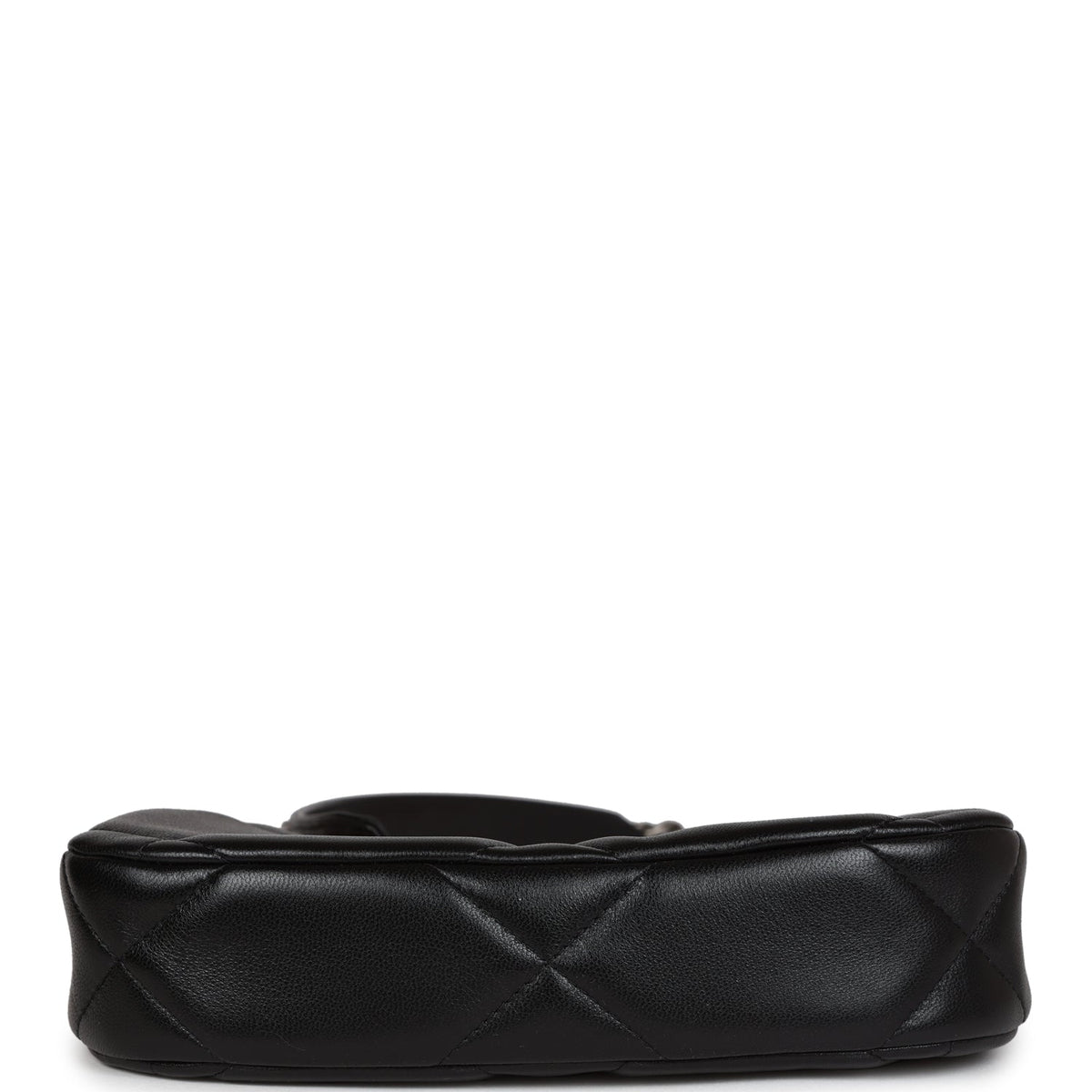 Chanel 19 Hobo Chain Bag Black Calfskin Mixed Metal Hardware
