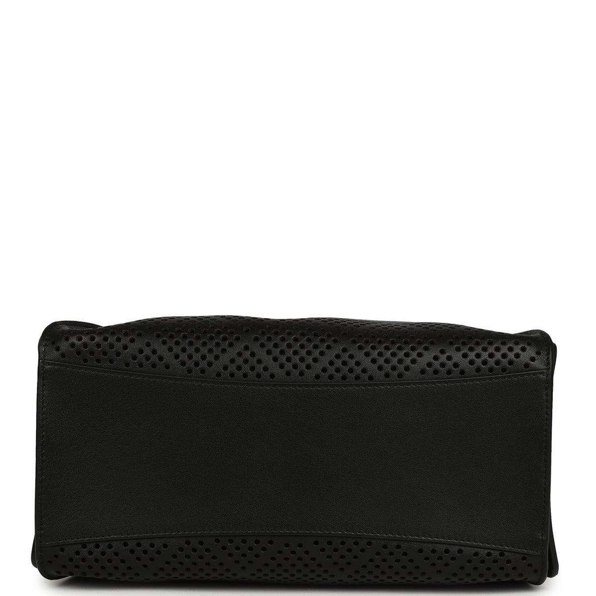 Chanel Small 25 Hobo Bag Black Perforated Calfskin Antique Gold Hardware
