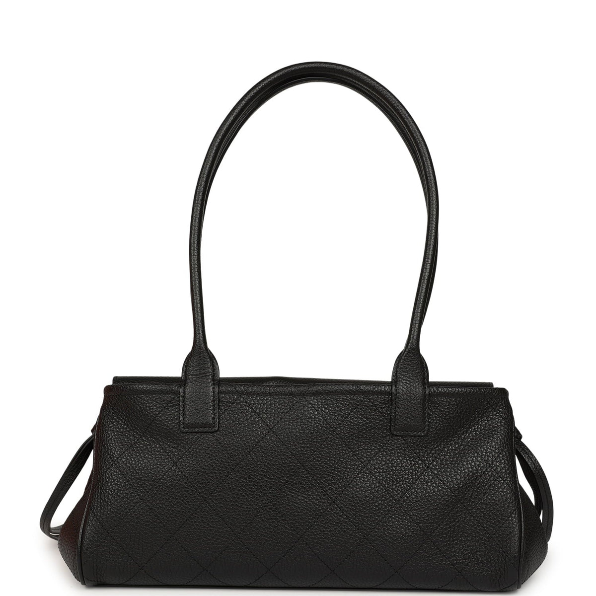 Chanel Small "Urban Essential" East West Shopping Tote Black Caviar Gold Hardware