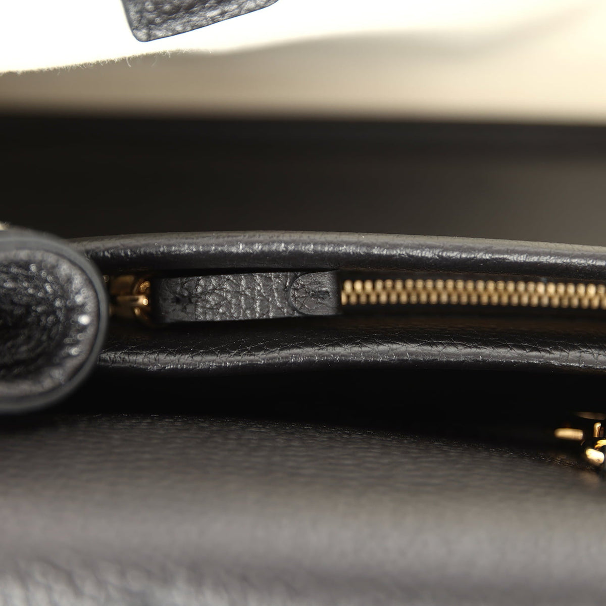 Chanel Small "Urban Essential" East West Shopping Tote Black Caviar Gold Hardware