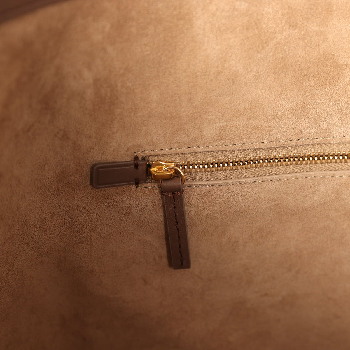 Chanel Large Cerf Shopping Bag Brown Calfskin Gold Hardware