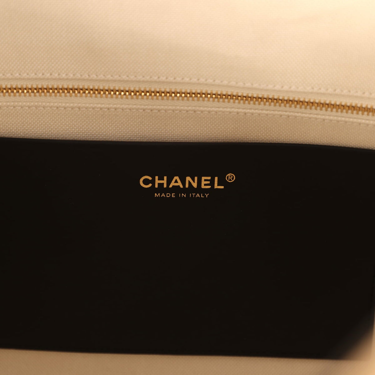 Chanel Large "Eyes on You" CC Shopping Bag Dark Beige Suede Gold Hardware