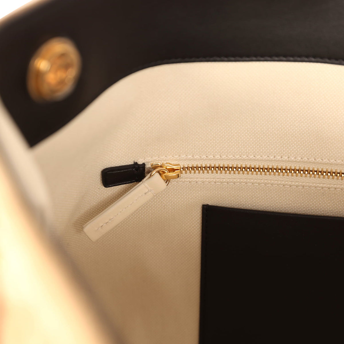 Chanel Large "Eyes on You" CC Shopping Bag Dark Beige Suede Gold Hardware