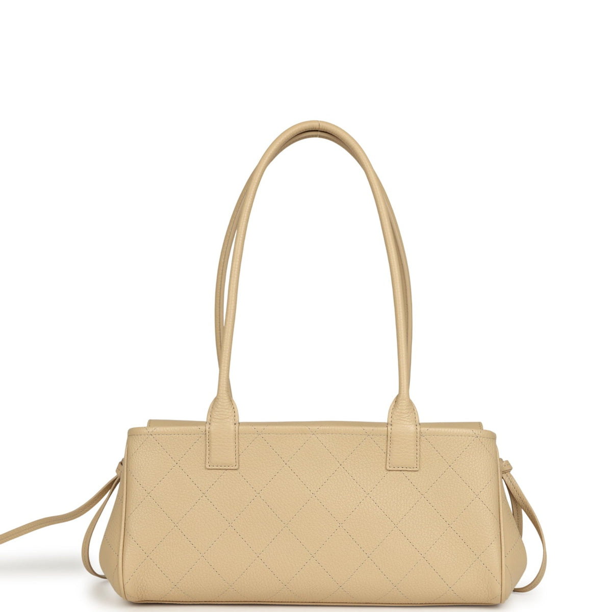 Chanel Small "Urban Essential" East West Shopping Tote Light Beige Caviar Gold Hardware