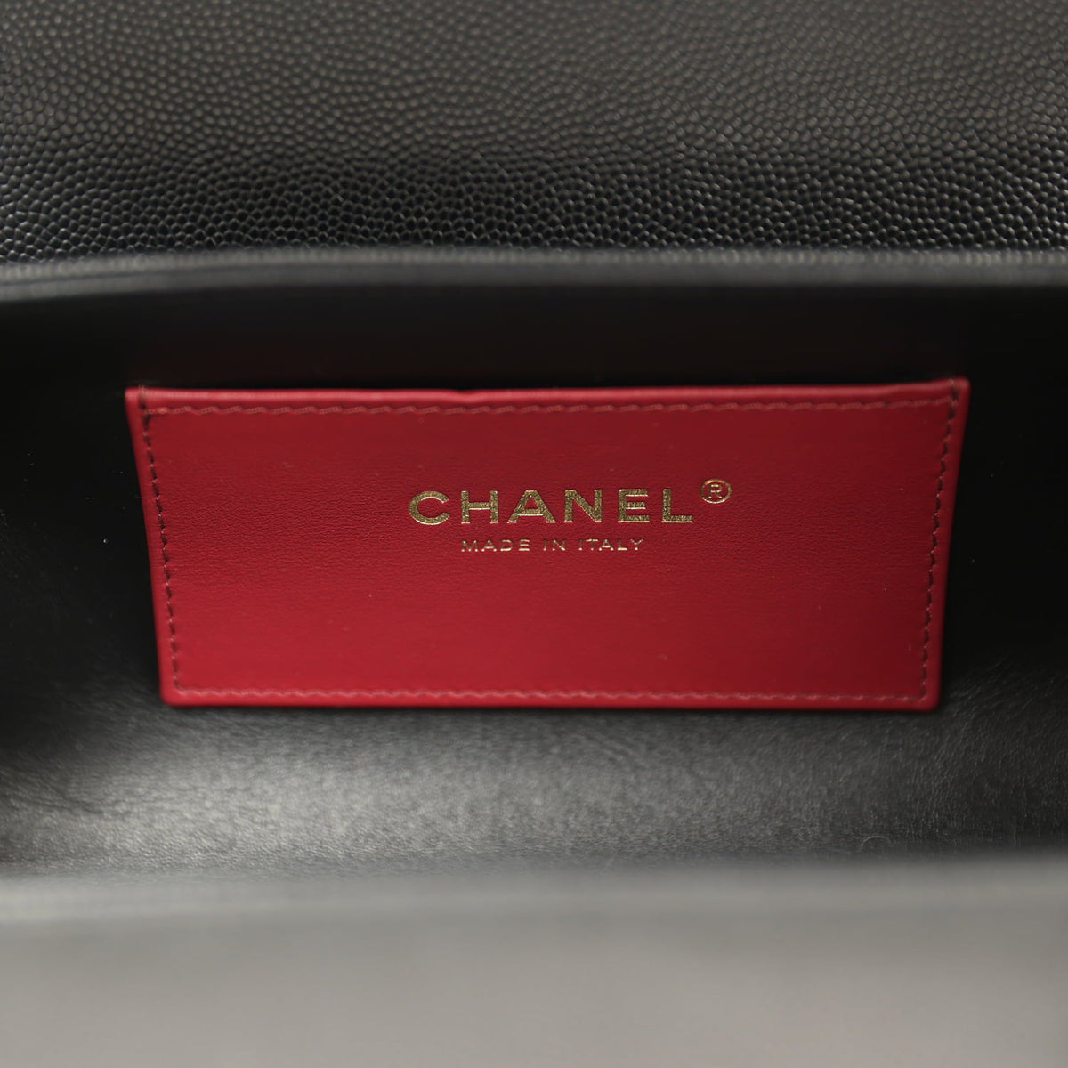 Chanel Preppy Coco Bowling Bag Black Shiny Caviar Brushed Gold Hardware