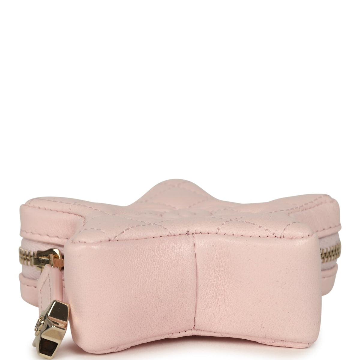 Chanel Star Charm Light Pink Lambskin Gold Hardware