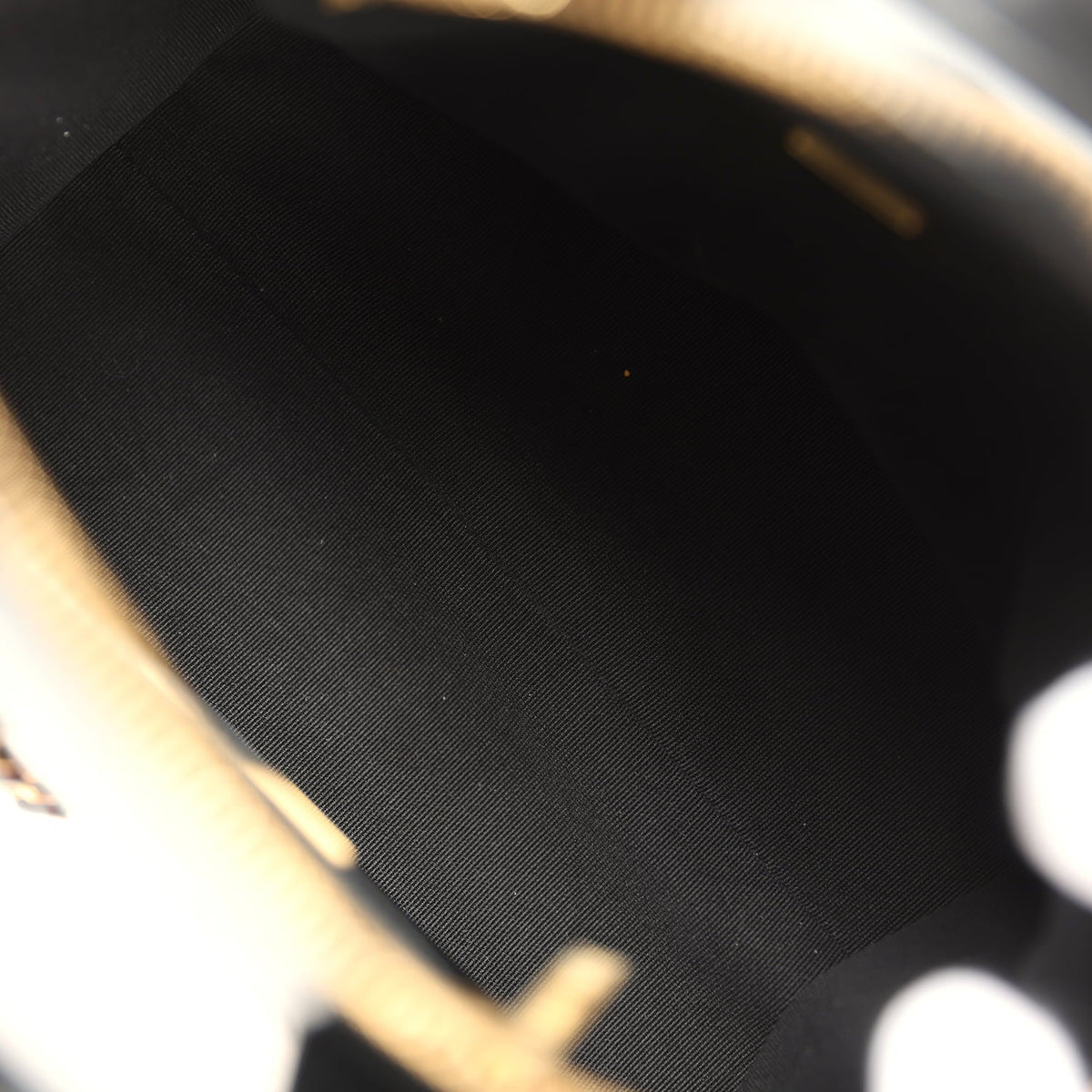 Pre-owned Chanel "CC Travel" Bowling Bag Black Shiny Crumped Calfskin Antique Gold Hardware