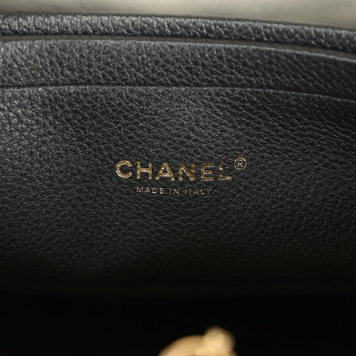 Chanel Large "Urban Essential" East West Shopping Tote Black Caviar Gold Hardware