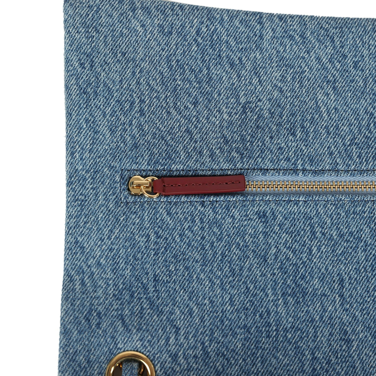 Chanel Maxi "Souplissimo" Large Flap Bag Blue Denim Gold Hardware